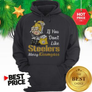 Official Santa If You Don’t Like Pittsburgh Steelers Merry Kissmyass Hoodie