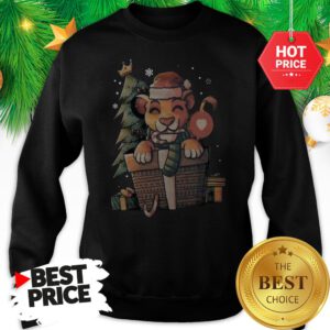Official Simba The Lion King Chibi Gift Christmas Sweatshirt