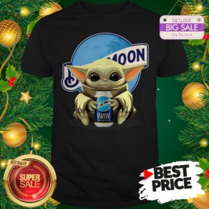 Official Sunday Baby Yoda Huag Blue Moon Star Wars Shirt
