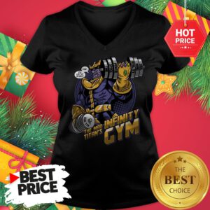 Official Thanos Fine I’ll Lift It Myself The Mad Titan’s Infinity Gym V-neck