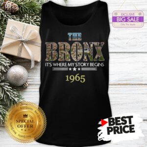 Official Top The Bronx It’s Where My Story Begins 1965 Tank Top