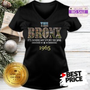 Official Top The Bronx It’s Where My Story Begins 1965 V-Neck