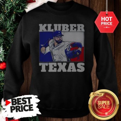 Official Very Corey Kluber Texas Rangers Sweatshirt