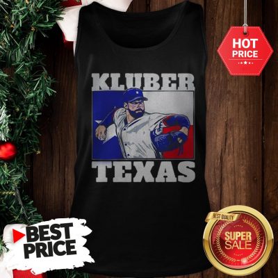 Official Very Corey Kluber Texas Rangers Tank Top
