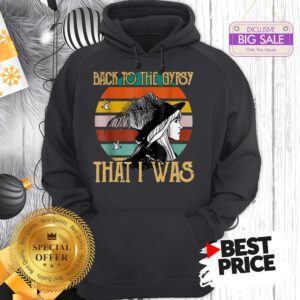 Official Vintage Stevie Nicks Back To The Gypsy That I Was Hoodie