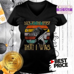 Official Vintage Stevie Nicks Back To The Gypsy That I Was V-Neck