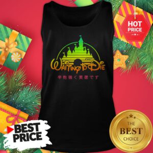 Official Waiting To Die Vaporwave Tank Top