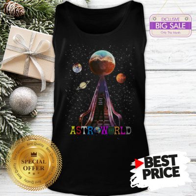 Pretty Travis Scott Astroworld Wish You Were Here Tour Tank Top