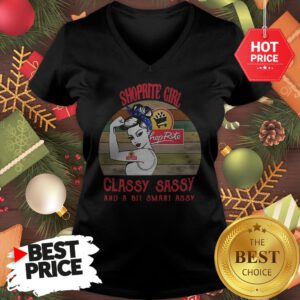 Shoprite Girl Classy Sassy And A Bit Smart Assy Vintage V-neck