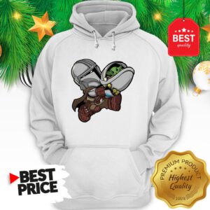 The Mandalorian Baby Yoda Kids Funny Bounty Bros Hoodie