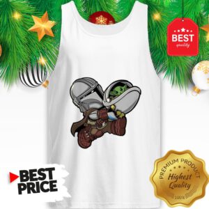 The Mandalorian Baby Yoda Kids Funny Bounty Bros Tank Top