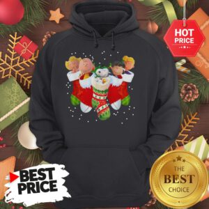 The Peanuts Characters Socks A Cute Christmas Hoodie