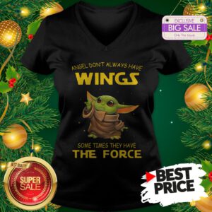 Official Baby Yoda Hug Pittsburgh Penguins Star Wars V-Neck