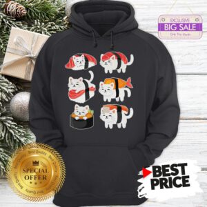 The Pretty Cats Mashup Sushi Hoodie