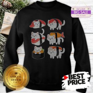 The Pretty Cats Mashup Sushi Sweatshirt