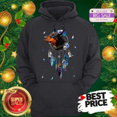 The Pretty Rottweiler Dreamcatchers Rings Native American Hoodie