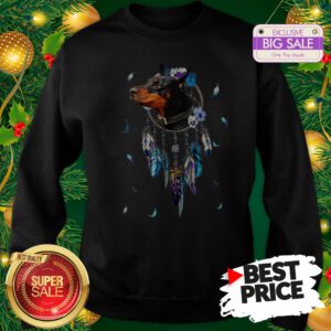 The Pretty Rottweiler Dreamcatchers Rings Native American Sweatshirt