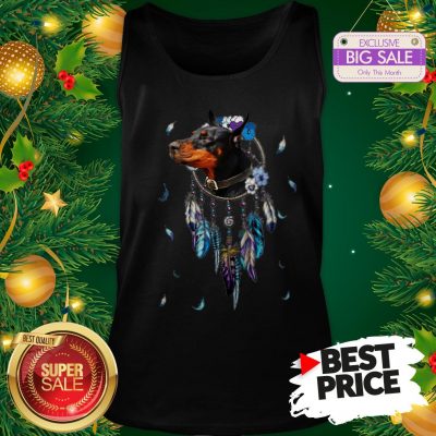 The Pretty Rottweiler Dreamcatchers Rings Native American Tank Top