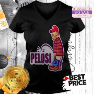 Trump 2020 Trump Peeing On Pelosi Deplorable V-Neck