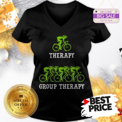Very Nice Bicycle Group Therapy V-Neck