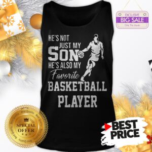 Vintage He’s Not Just My Son He’s Also My Favorite Basketball Player Tank Top