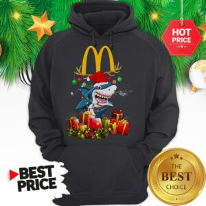 Wonderful Mcdonald’s Shark Christmas Gifts Hoodie