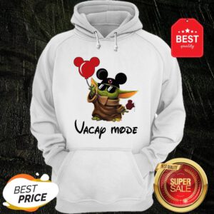 Beautiful Baby Yoda Vacay Mode Hoodie