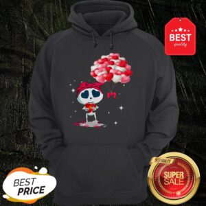 Beautiful Hearts Skull Valentine Hoodie