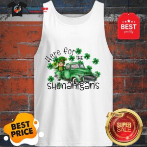 Beautiful Here For The Shenanigans Irish St. Patrick’s Day Tank Top