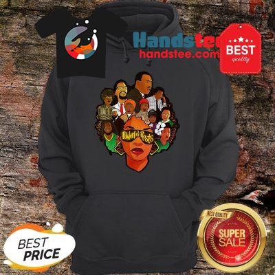 Black Women Powerful Roots Black History Month Hoodie