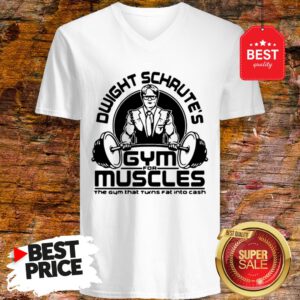 Dwight Schrute Gym For Muscles The Gym That Turns Fat The Office V-Neck