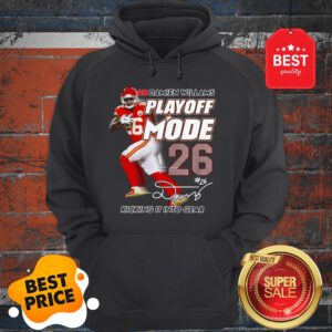 Hot Red Damien Williams Playoff Mode Chiefs Hoodie