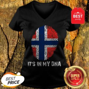 Norway American It's In My DNA V-Neck