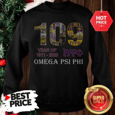 Official 109 Years Of Nyo 1911 2020 Omega PSI PHI Sweatshirt