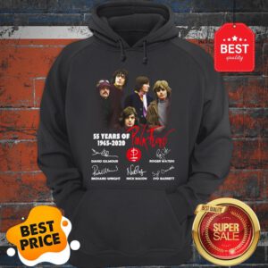 Official 55 Years Of Pink Floyd 1965-2020 Signature Hoodie