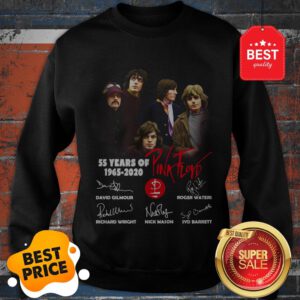 Official 55 Years Of Pink Floyd 1965-2020 Signature Sweatshirt