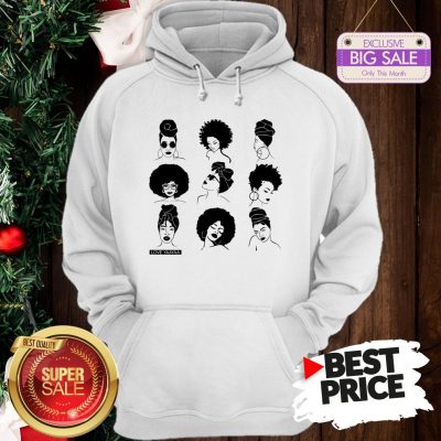 Official Afro And Headwrap Ladies Afrocentric Love Yaayaa Hoodie