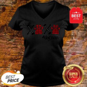 Official Hot Dog Mom V-Neck