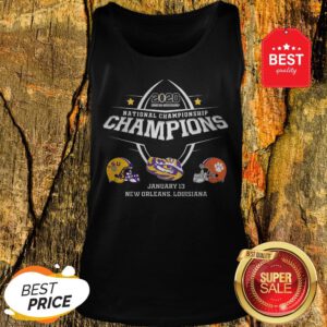 Official LSU 2020 National Championship Tank Top