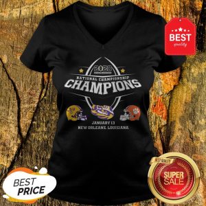 Official LSU 2020 National Championship V-Neck