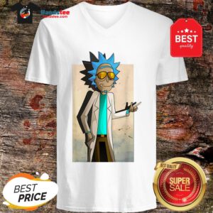 Official Rick And Morty Rick Of Ricklantis V-Neck