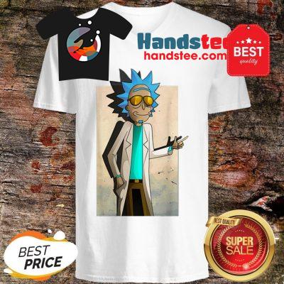 Official Rick And Morty Rick Of Ricklantis V-Neck