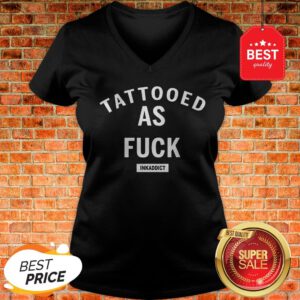 Official Tattooed As Fuck V-Neck