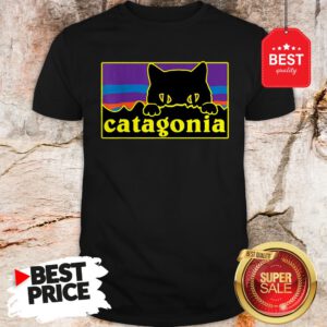 Official Top Catagonia Cat Meowntains Shirt
