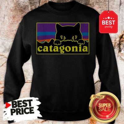 Official Top Catagonia Cat Meowntains Sweatshirt