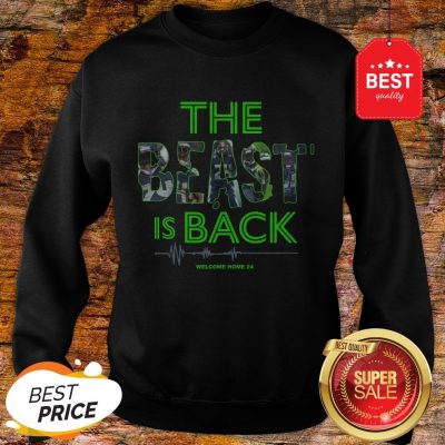 Official Top The Beast Is Back Sweatshirt