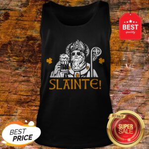 Slainte Shirt Funny St. Patricks Day Tank Top