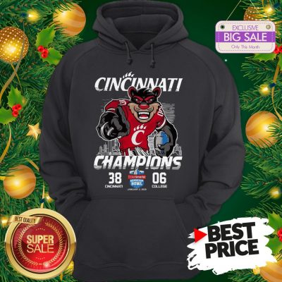 Vintage Cincinnati Bearcats Champions TicketSmarter Birmingham Bowl Hoodie