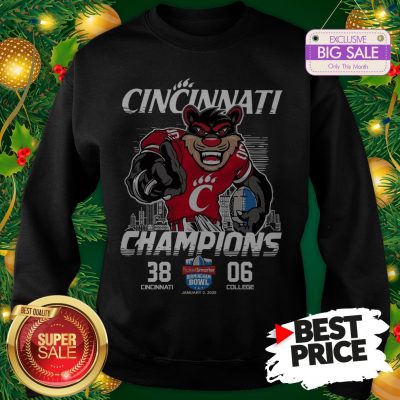 Vintage Cincinnati Bearcats Champions TicketSmarter Birmingham Bowl Sweatshirt