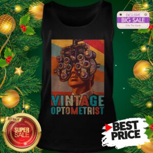 Vintage Optometrist Eye Ophthalmologist Tank Top